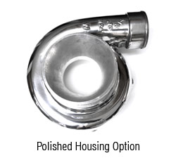 Polished<BR>Compressor Housing<BR>(Additional $95.00)